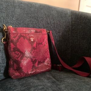 Coach Plum crossbody